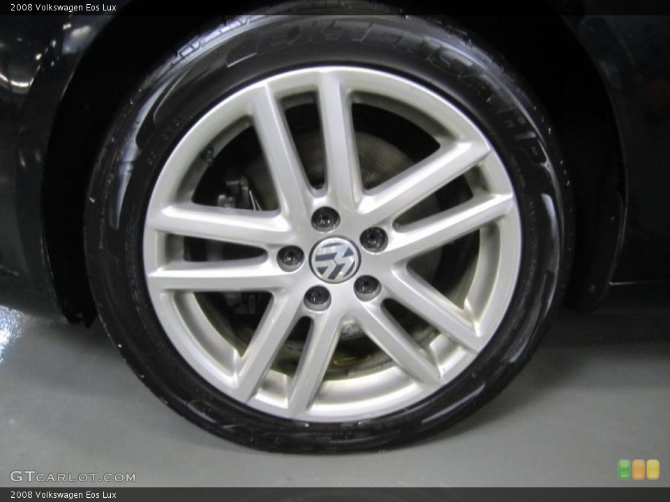 2008 Volkswagen Eos Lux Wheel and Tire Photo #42332599