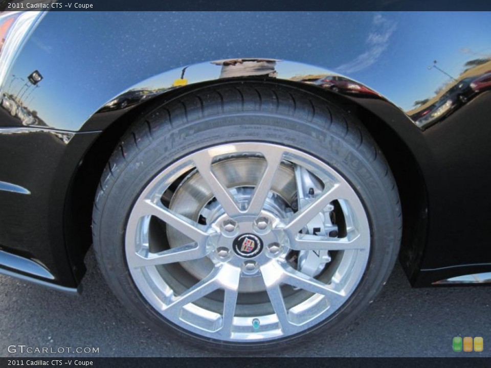 2011 Cadillac CTS -V Coupe Wheel and Tire Photo #42338156