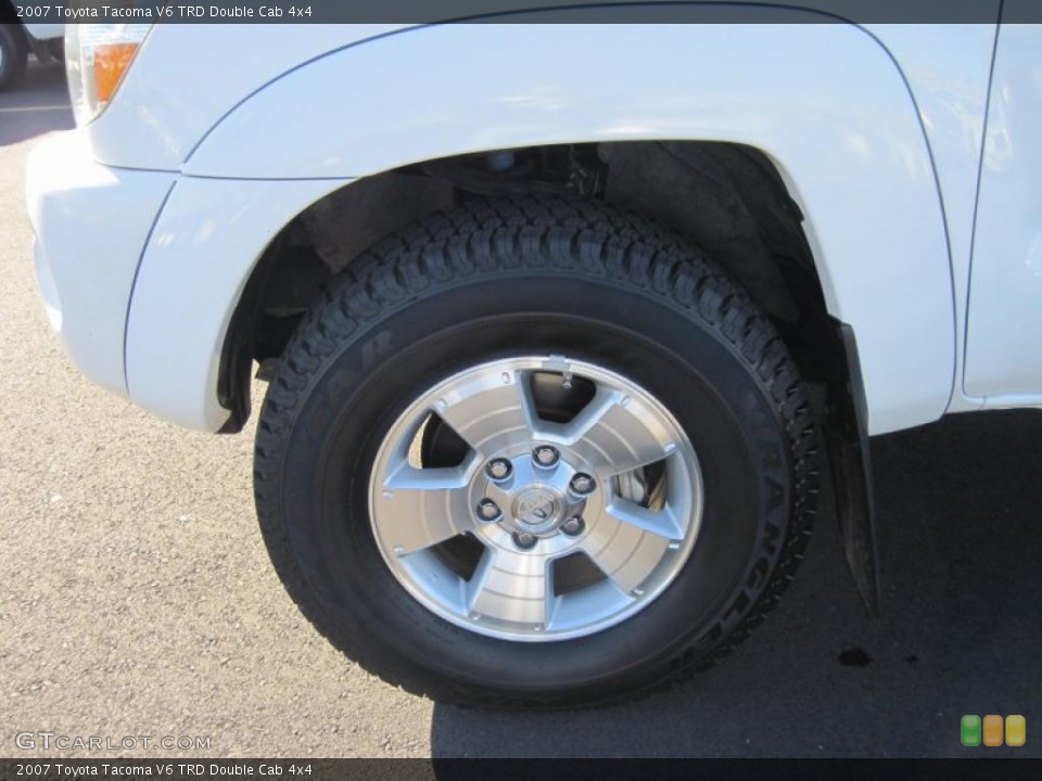 2007 Toyota Tacoma V6 TRD Double Cab 4x4 Wheel and Tire Photo #42339436