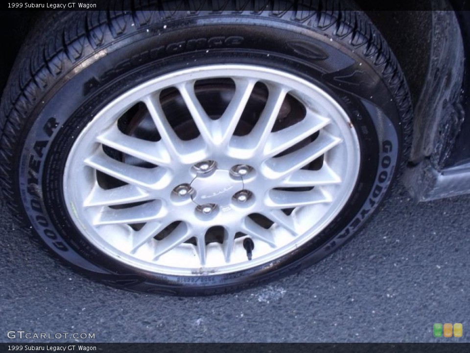 1999 Subaru Legacy GT Wagon Wheel and Tire Photo #42347824