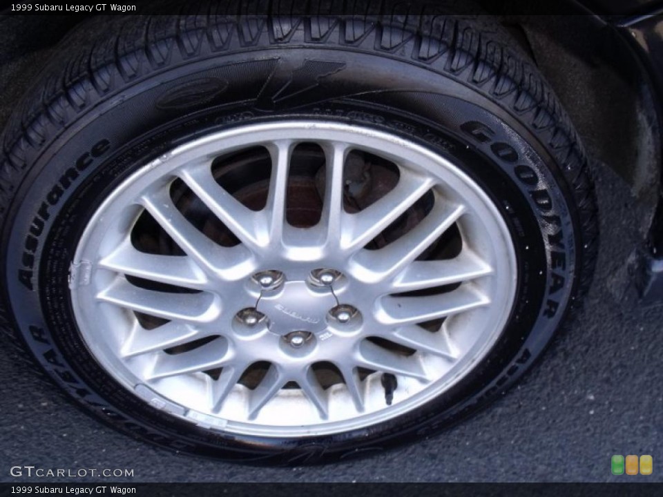 1999 Subaru Legacy GT Wagon Wheel and Tire Photo #42347836