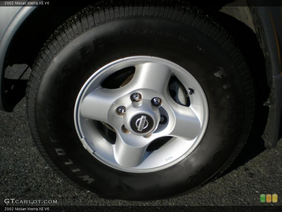 2002 Nissan Xterra XE V6 Wheel and Tire Photo #42348312