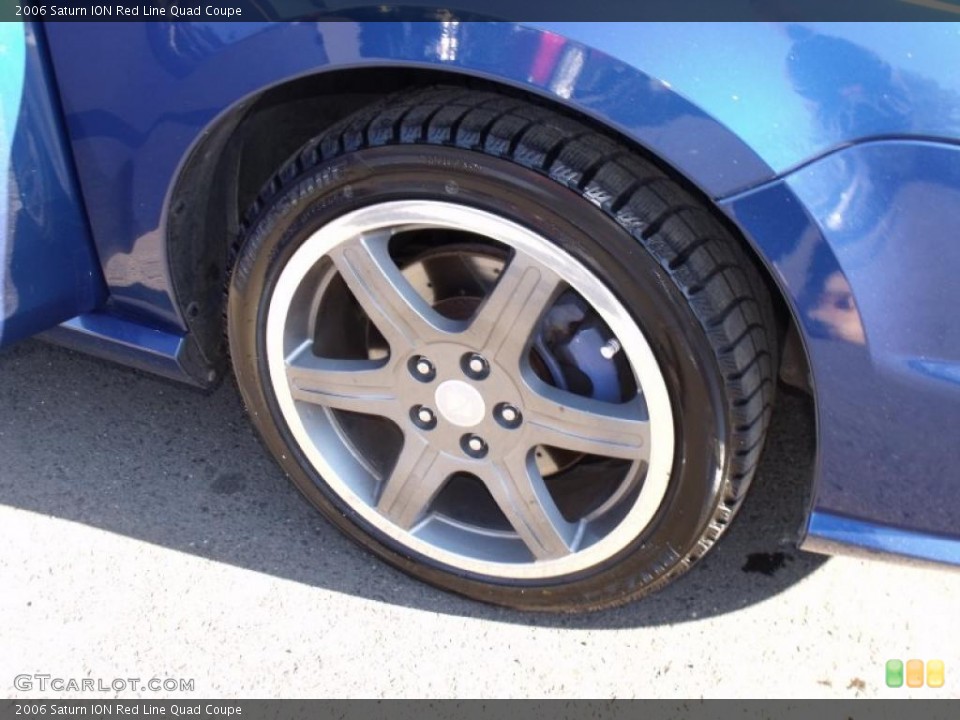 2006 Saturn ION Custom Wheel and Tire Photo #42349004