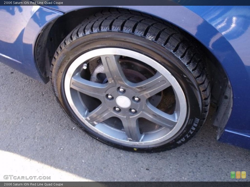 2006 Saturn ION Custom Wheel and Tire Photo #42349016