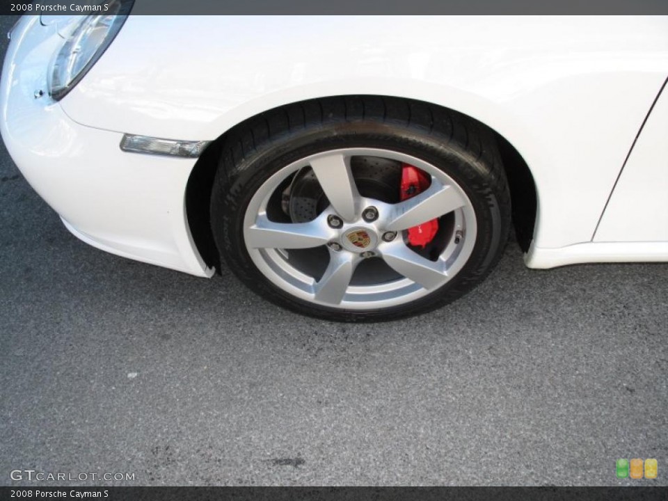 2008 Porsche Cayman S Wheel and Tire Photo #42351448