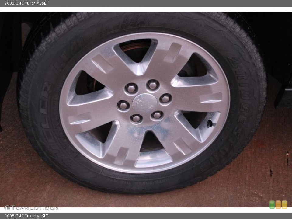 2008 GMC Yukon XL SLT Wheel and Tire Photo #42351536