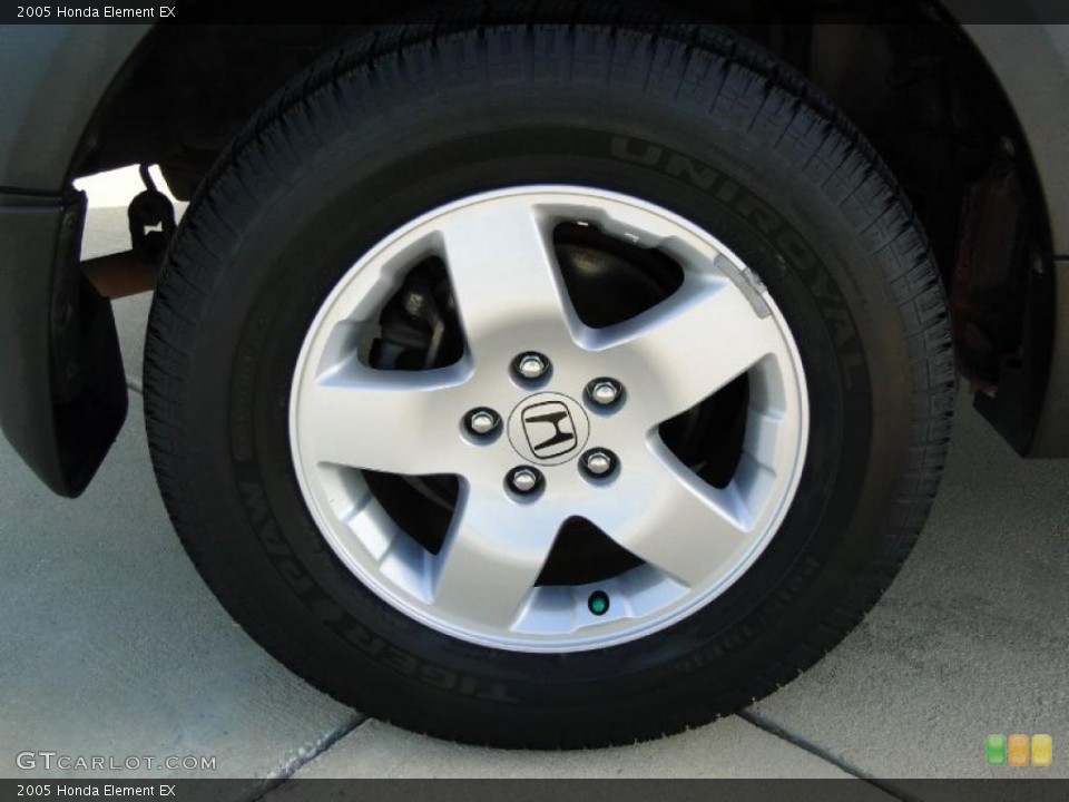 2005 Honda Element EX Wheel and Tire Photo #42353313
