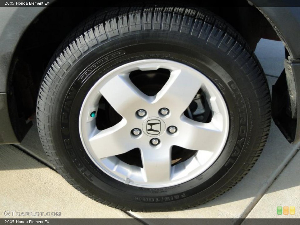 2005 Honda Element EX Wheel and Tire Photo #42353333