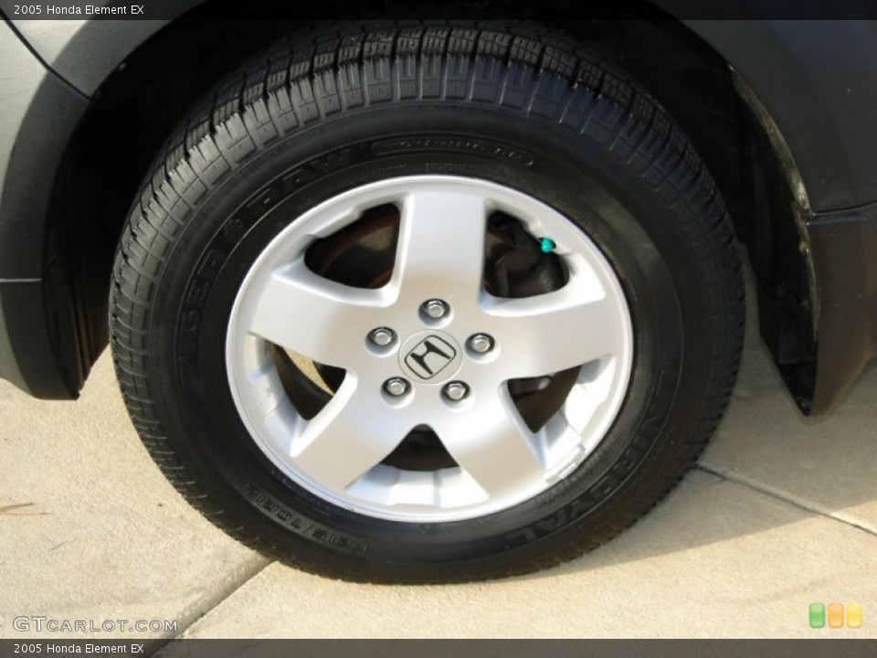 2005 Honda Element EX Wheel and Tire Photo #42353349