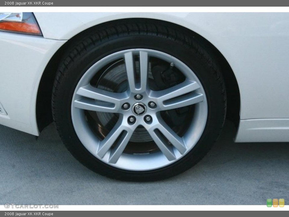2008 Jaguar XK XKR Coupe Wheel and Tire Photo #42354009