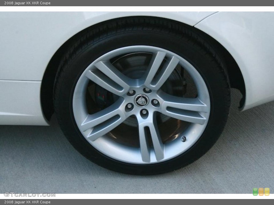 2008 Jaguar XK XKR Coupe Wheel and Tire Photo #42354021