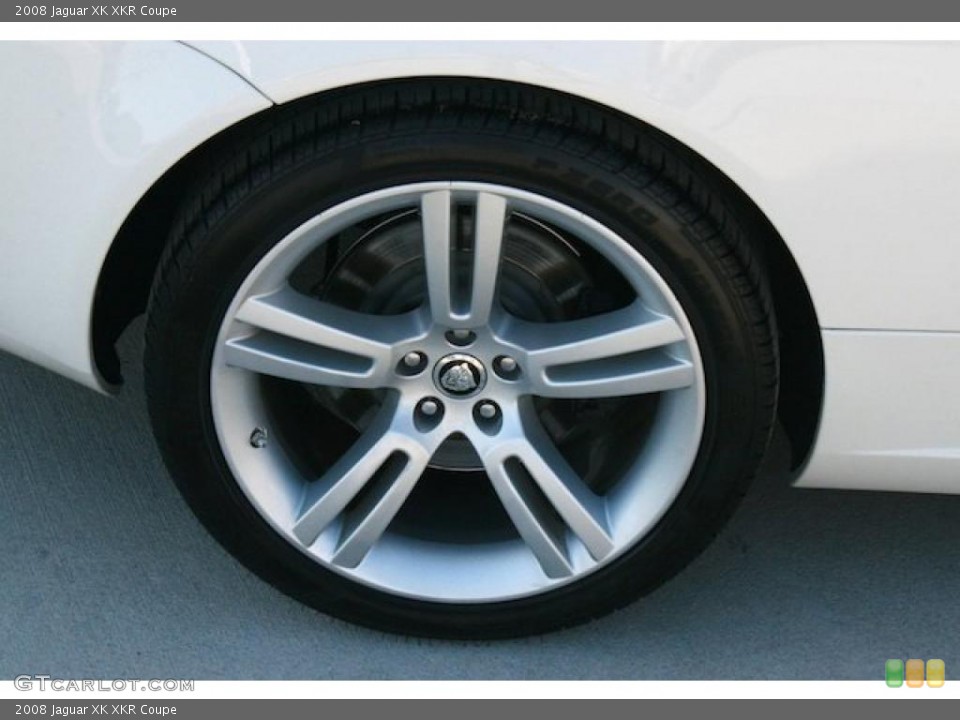 2008 Jaguar XK XKR Coupe Wheel and Tire Photo #42354041