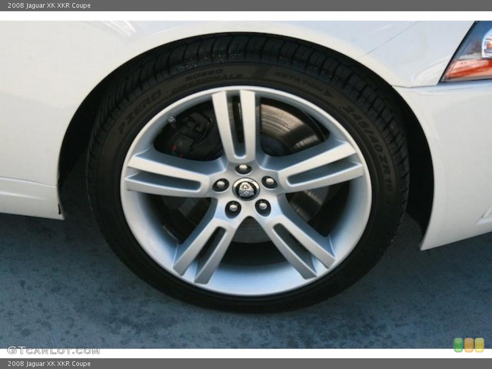 2008 Jaguar XK XKR Coupe Wheel and Tire Photo #42354061