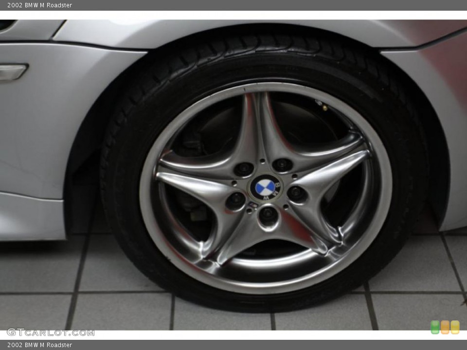 2002 BMW M Roadster Wheel and Tire Photo #42356445