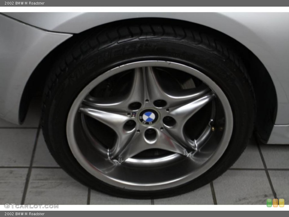 2002 BMW M Roadster Wheel and Tire Photo #42356461