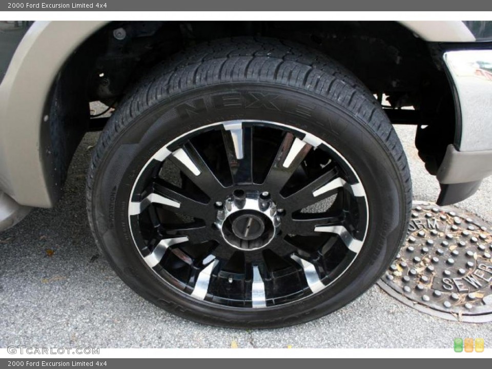 2000 Ford Excursion Custom Wheel and Tire Photo #42367037