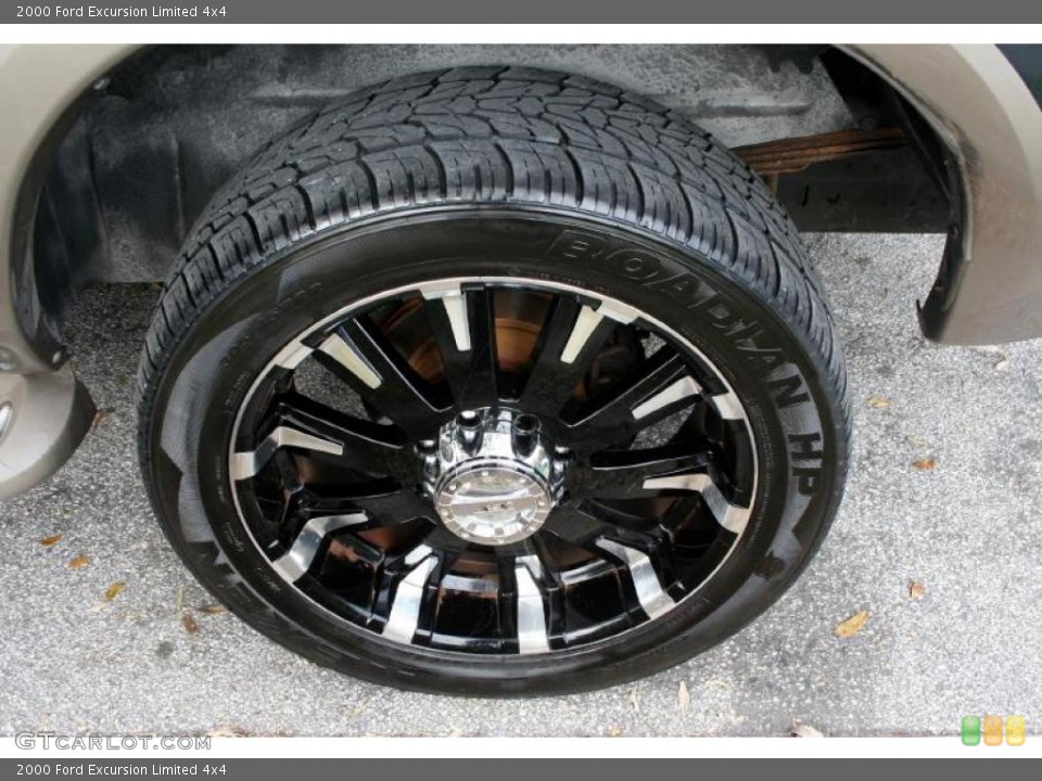 2000 Ford Excursion Custom Wheel and Tire Photo #42367069
