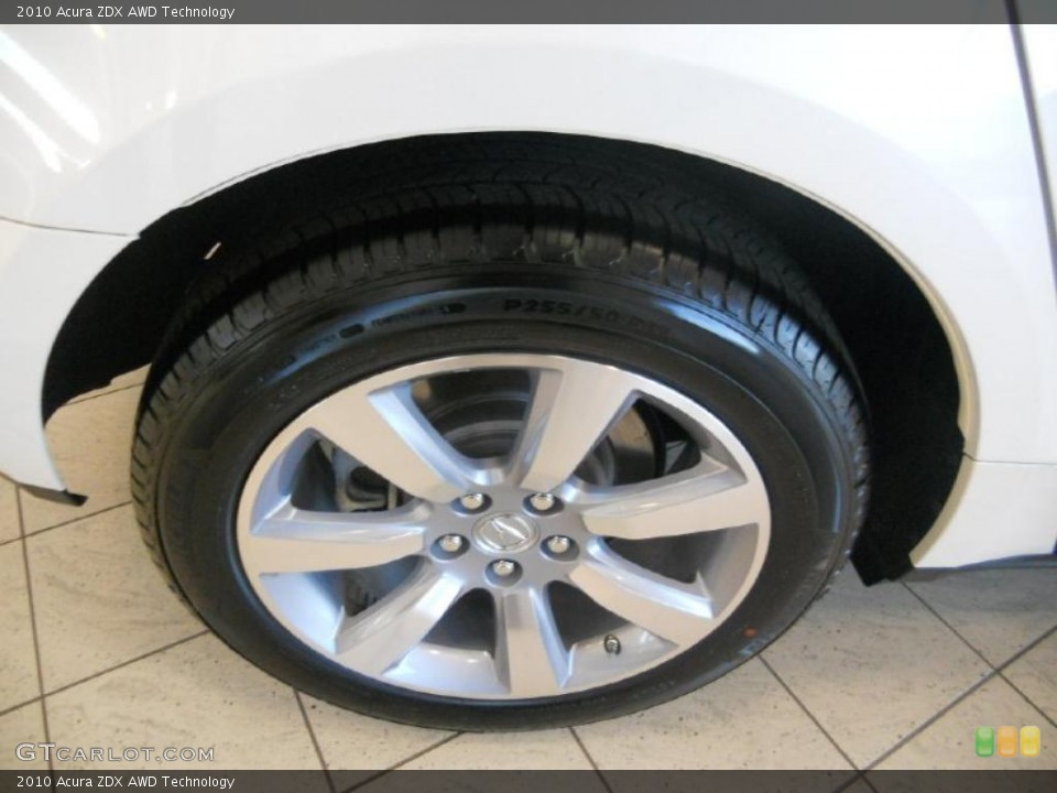 2010 Acura ZDX AWD Technology Wheel and Tire Photo #42369534