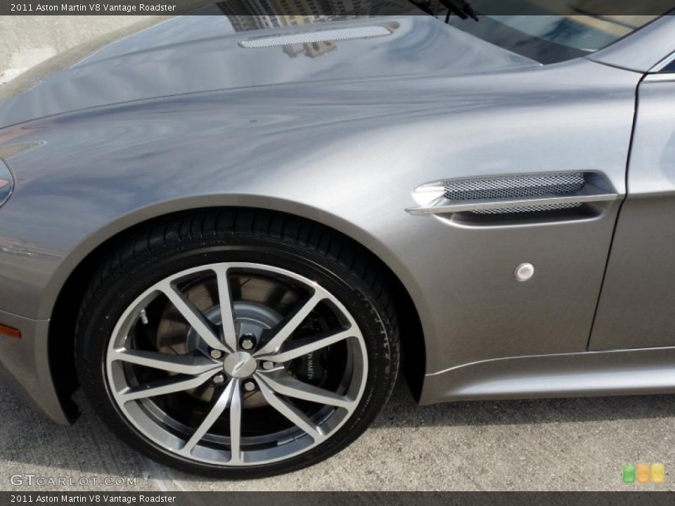 2011 Aston Martin V8 Vantage Roadster Wheel and Tire Photo #42381095