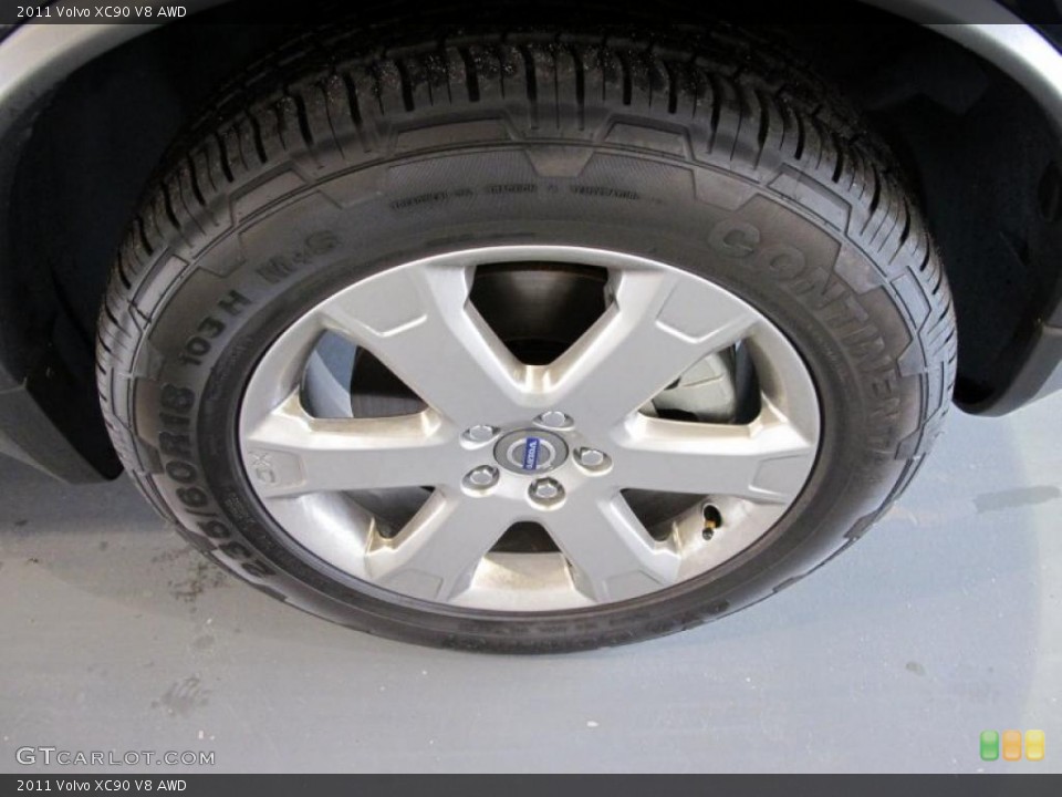 2011 Volvo XC90 V8 AWD Wheel and Tire Photo #42388135