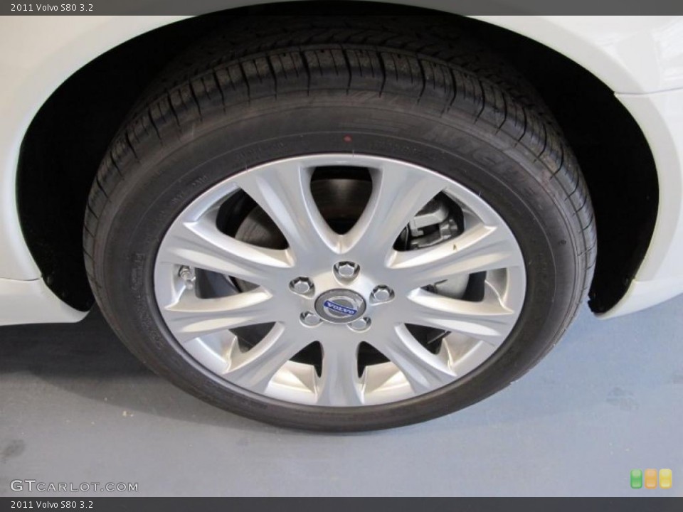 2011 Volvo S80 3.2 Wheel and Tire Photo #42390239