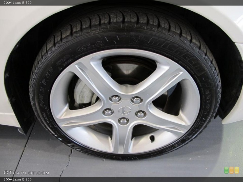 2004 Lexus IS 300 Wheel and Tire Photo #42393143