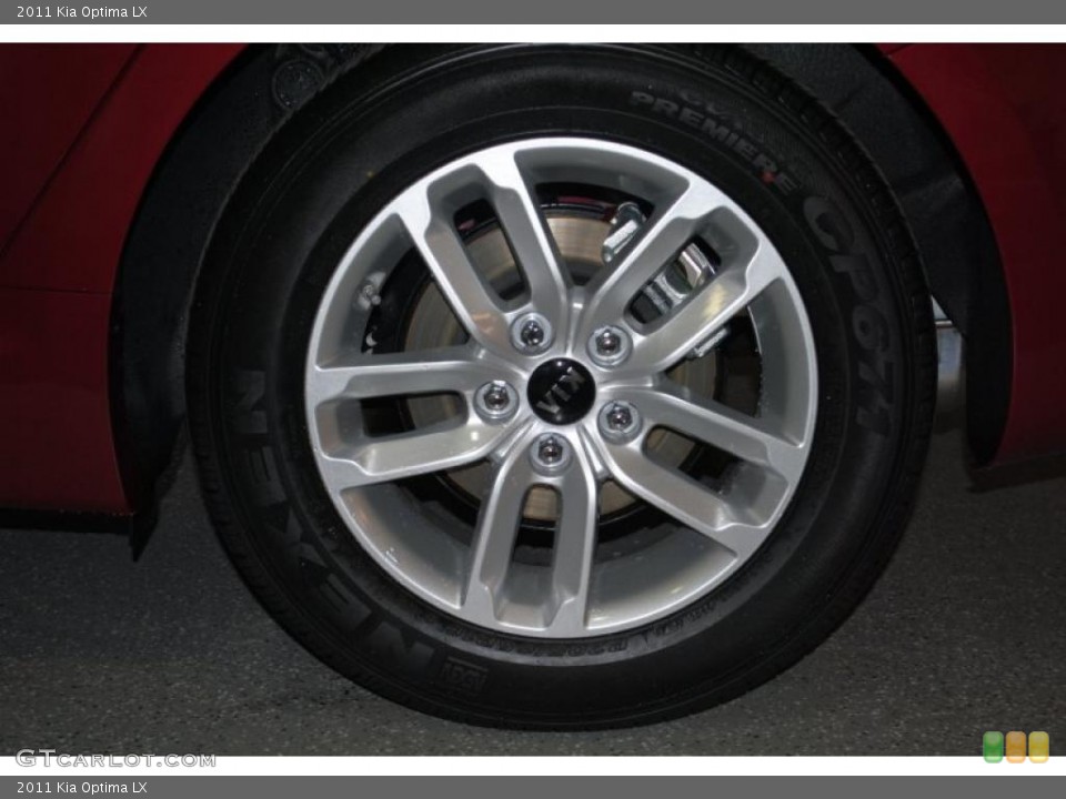 2011 Kia Optima LX Wheel and Tire Photo #42398099