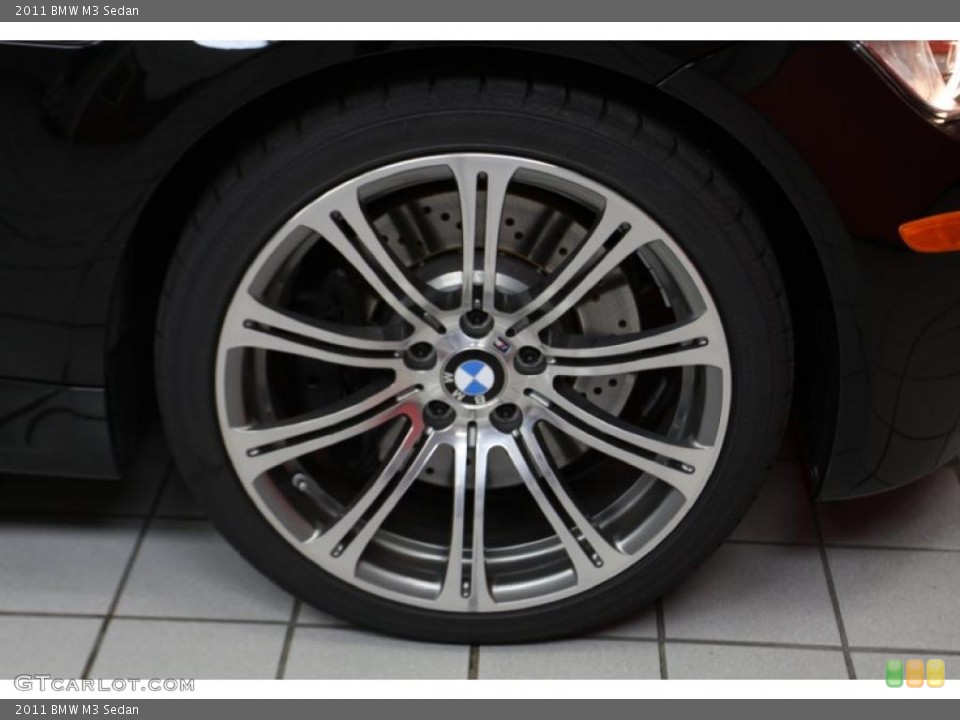 2011 BMW M3 Sedan Wheel and Tire Photo #42399475