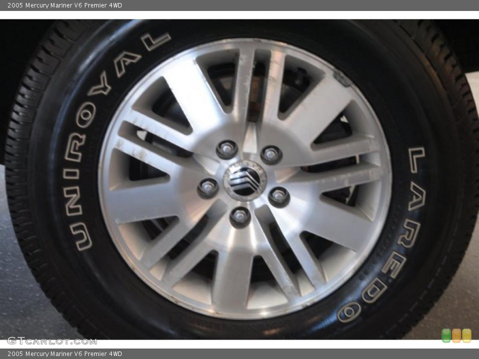 2005 Mercury Mariner V6 Premier 4WD Wheel and Tire Photo #42400743