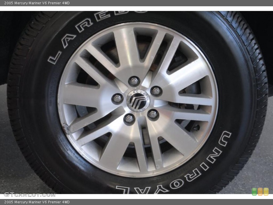 2005 Mercury Mariner V6 Premier 4WD Wheel and Tire Photo #42400775