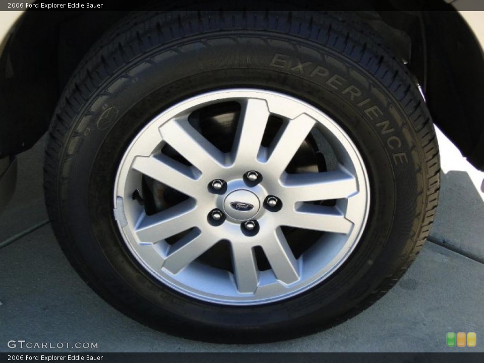 2006 Ford Explorer Eddie Bauer Wheel and Tire Photo #42407795