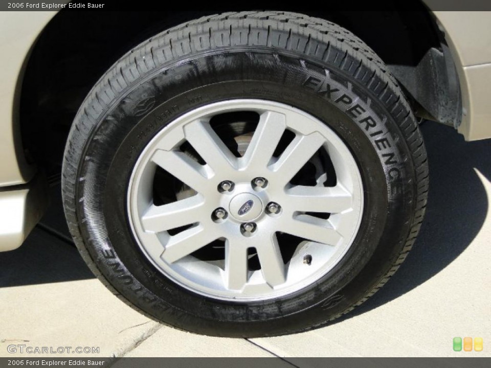 2006 Ford Explorer Eddie Bauer Wheel and Tire Photo #42407827
