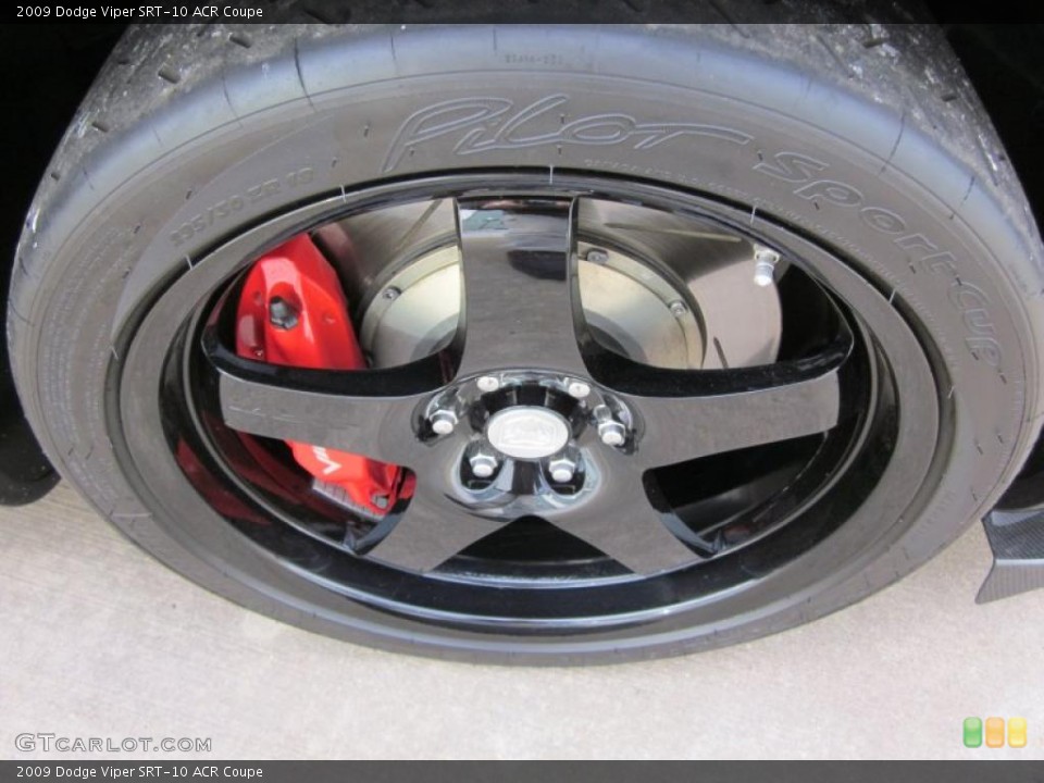 2009 Dodge Viper SRT-10 ACR Coupe Wheel and Tire Photo #42408087