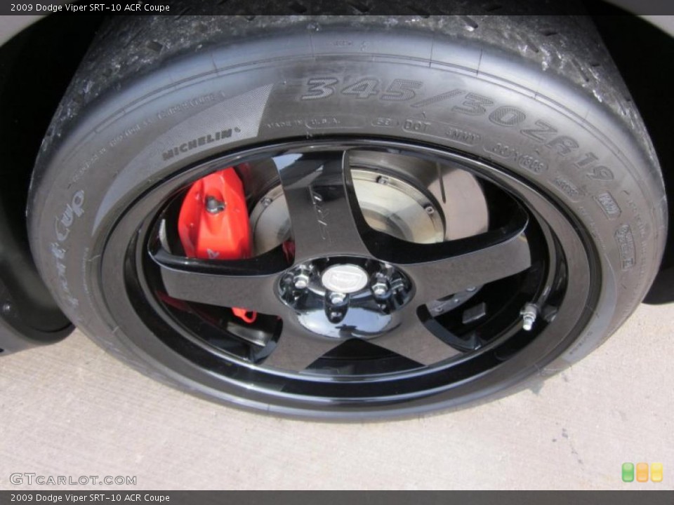 2009 Dodge Viper SRT-10 ACR Coupe Wheel and Tire Photo #42408167