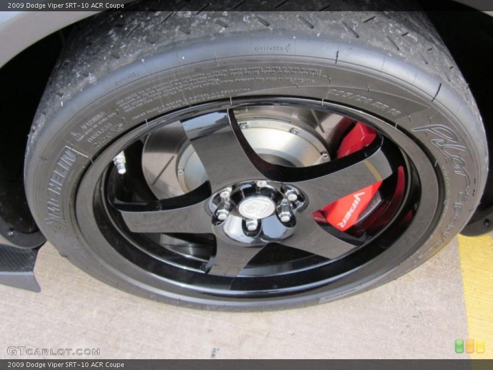 2009 Dodge Viper SRT-10 ACR Coupe Wheel and Tire Photo #42408183