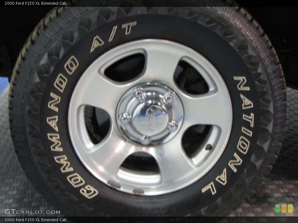 2000 Ford F150 XL Extended Cab Wheel and Tire Photo #42420920