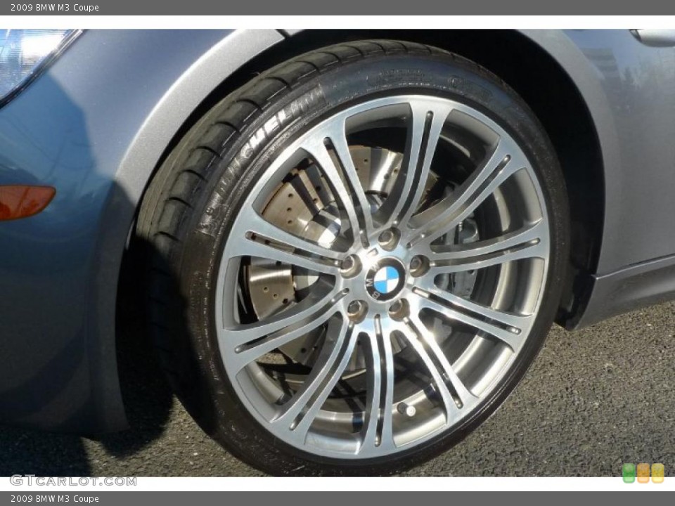 2009 BMW M3 Coupe Wheel and Tire Photo #42421728