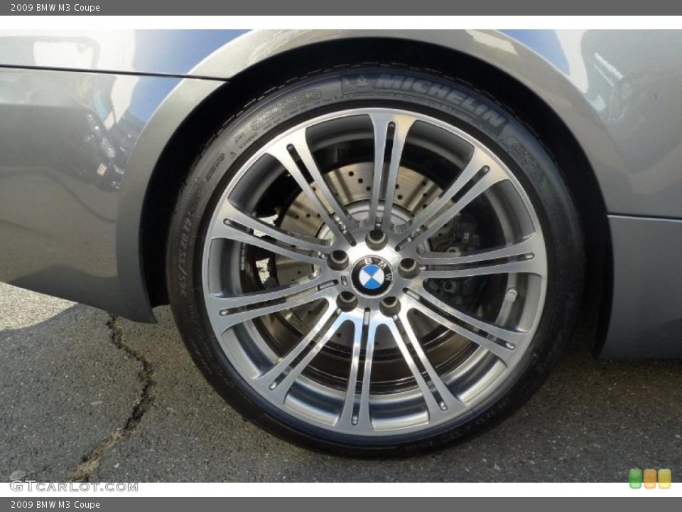 2009 BMW M3 Coupe Wheel and Tire Photo #42422012