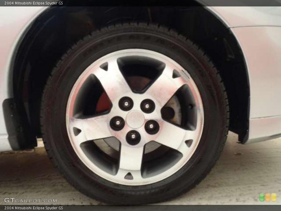2004 Mitsubishi Eclipse Spyder GS Wheel and Tire Photo #42441065