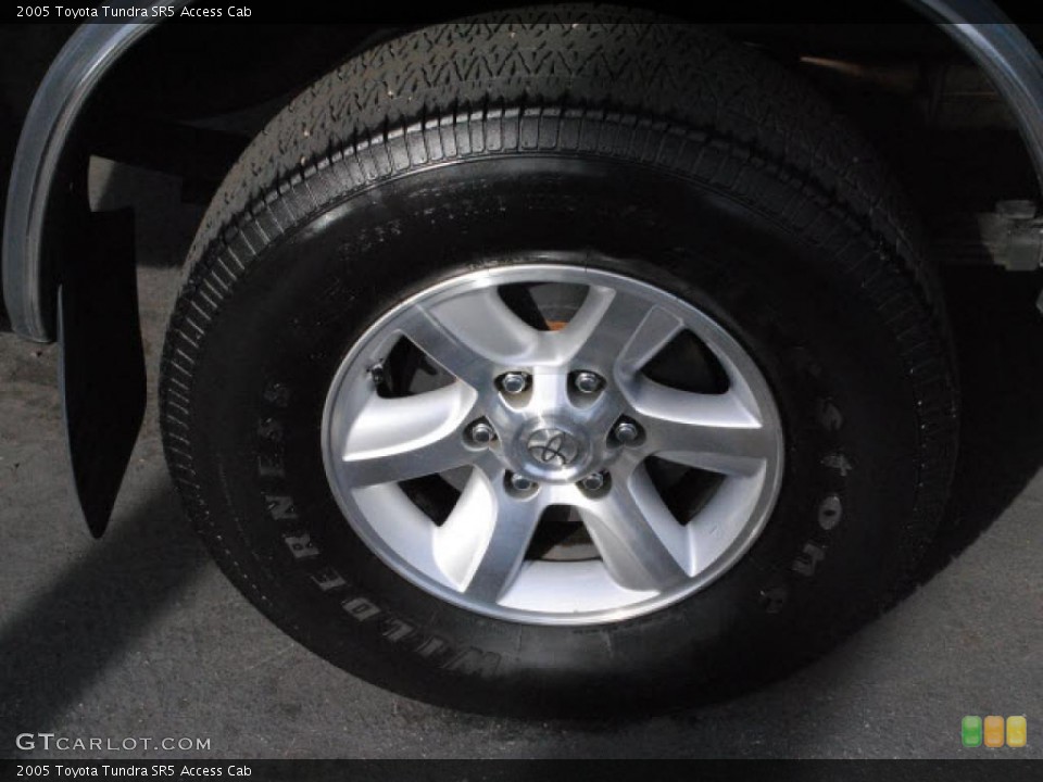 2005 Toyota Tundra SR5 Access Cab Wheel and Tire Photo #42443415
