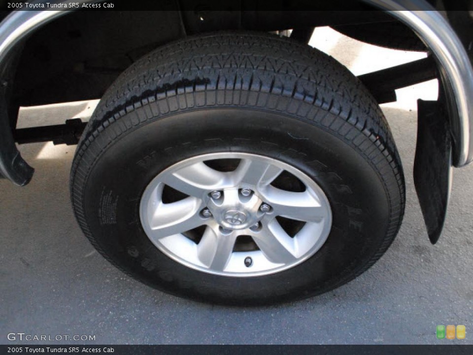 2005 Toyota Tundra SR5 Access Cab Wheel and Tire Photo #42443461