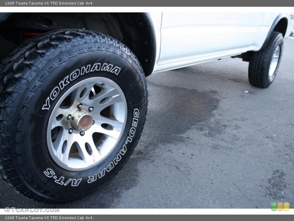 1998 Toyota Tacoma V6 TRD Extended Cab 4x4 Wheel and Tire Photo #42448559