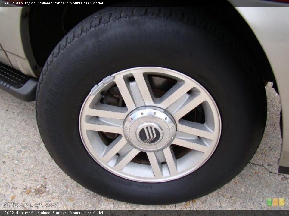 2002 Mercury Mountaineer  Wheel and Tire Photo #42453287