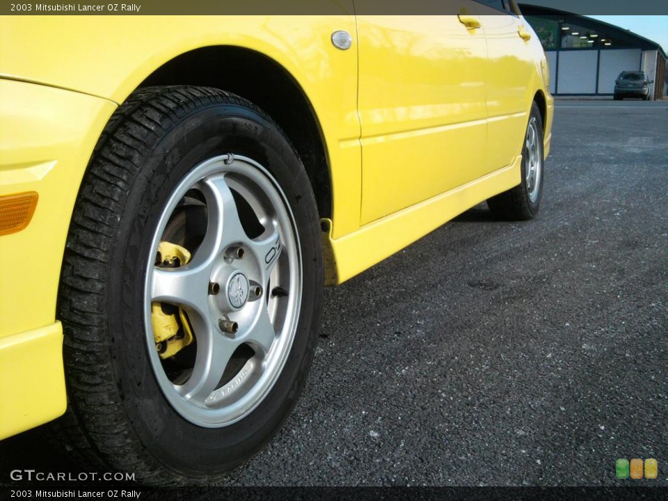 2003 Mitsubishi Lancer OZ Rally Wheel and Tire Photo #42455231