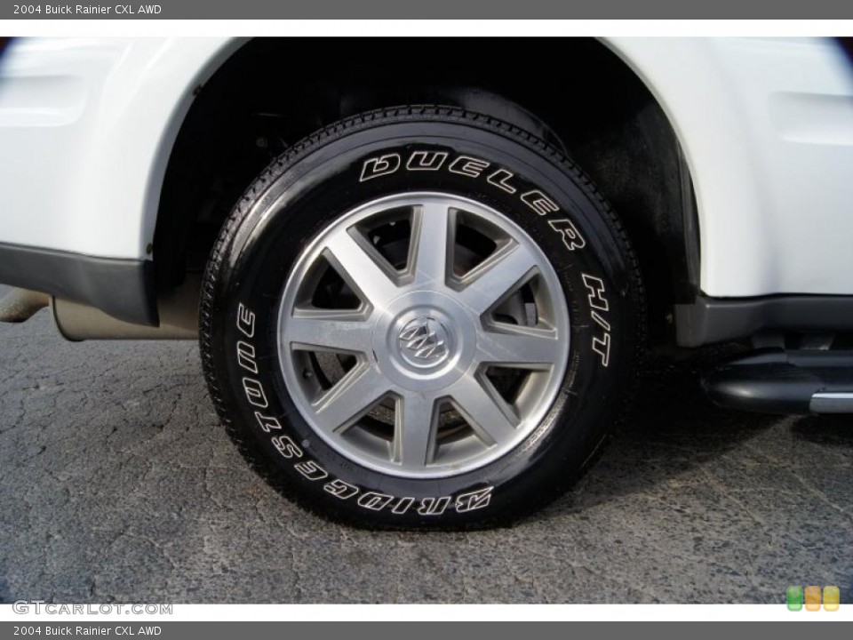 2004 Buick Rainier CXL AWD Wheel and Tire Photo #42464115