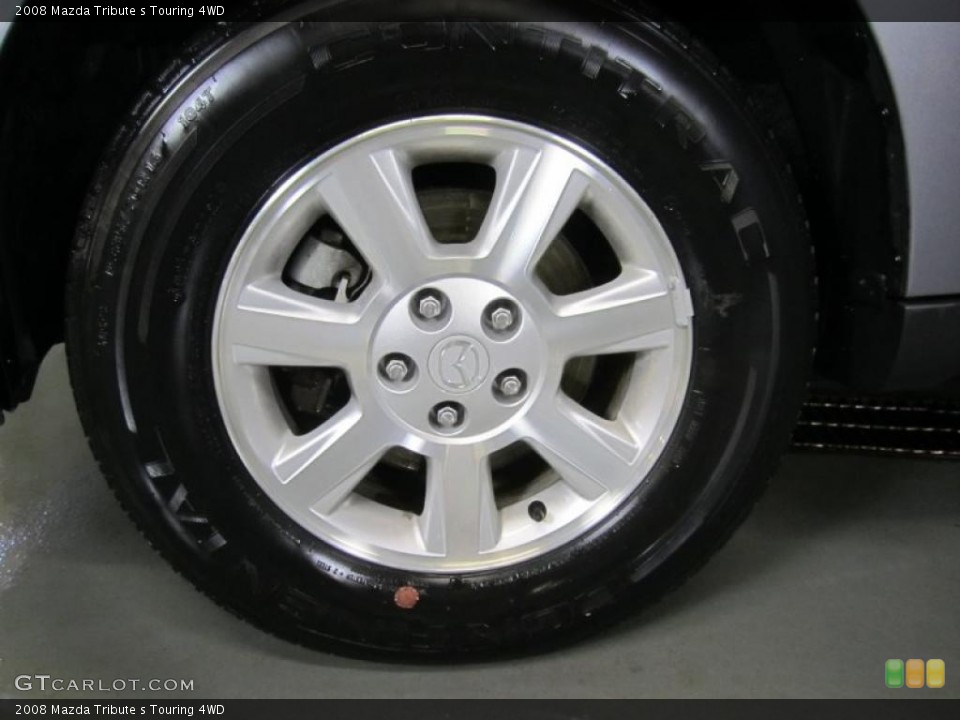 2008 Mazda Tribute s Touring 4WD Wheel and Tire Photo #42465031