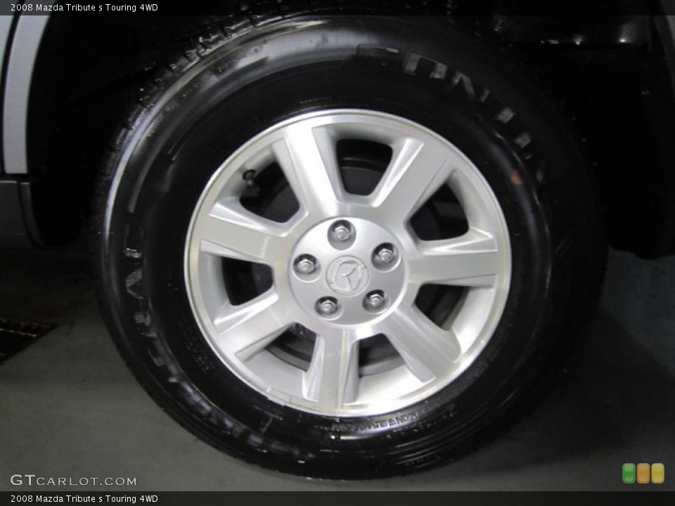 2008 Mazda Tribute s Touring 4WD Wheel and Tire Photo #42465047