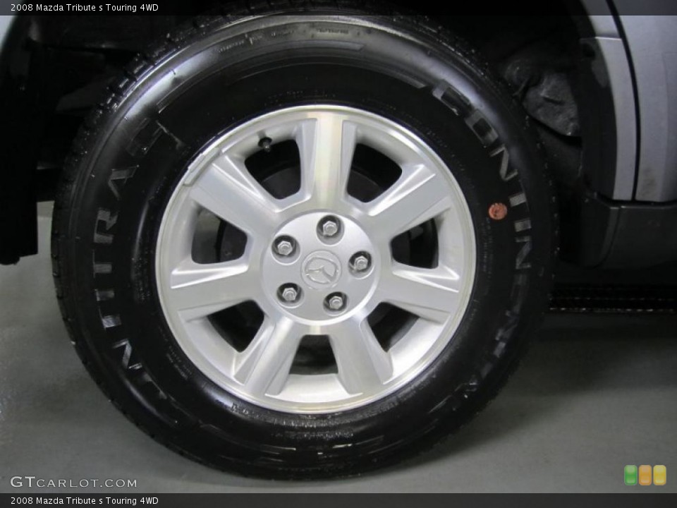 2008 Mazda Tribute s Touring 4WD Wheel and Tire Photo #42465171