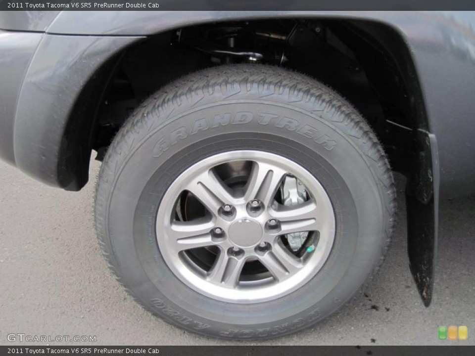 2011 Toyota Tacoma V6 SR5 PreRunner Double Cab Wheel and Tire Photo #42467427