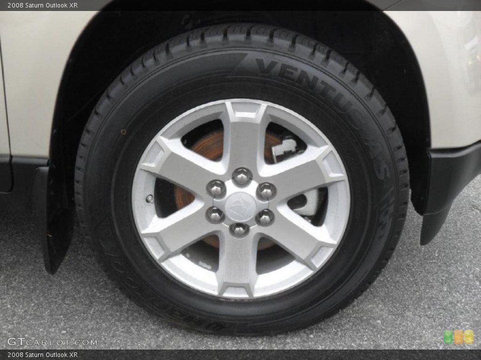 2008 Saturn Outlook XR Wheel and Tire Photo #42470296